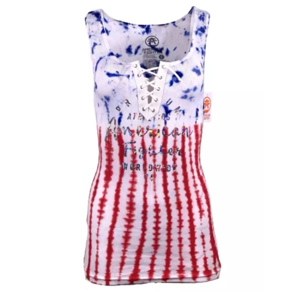 AMERICAN FIGHTER Women's T-Shirt TANK LA SIERRA - Picture 1 of 11